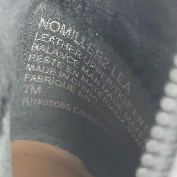 Nordstrom Miller 2 Pebbled Leather Water Resistant Zip Ankle Boots Size 7M - Picture 10 of 11